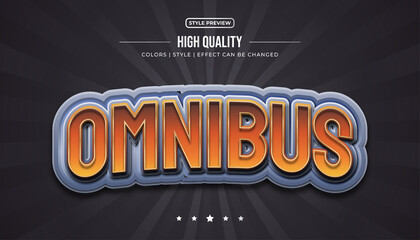 Game text style with 3d embossed and curved effects for e-sports team identity or game name