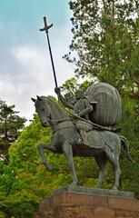 尾山神社・前田利家公像