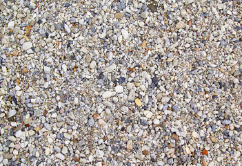 Beautifully colored pebbles