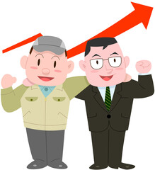 協力して売上アップ