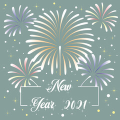 Fireworks New Year 2021