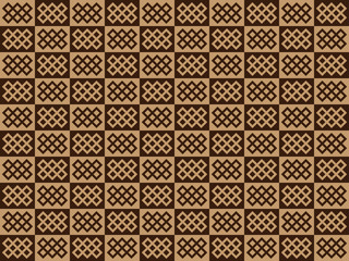 An African Style Seamless Geometric Patterns Background Template