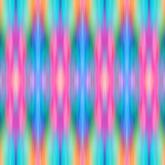 Ikat Abstract Blur Seamless Pattern Ethnic Swatch. High quality illustration. Smudged boho traditional ikat thread design. Fuzzy abstract blobs.