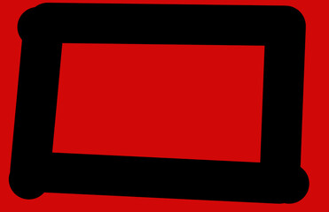 Abstract background filled with two colours.