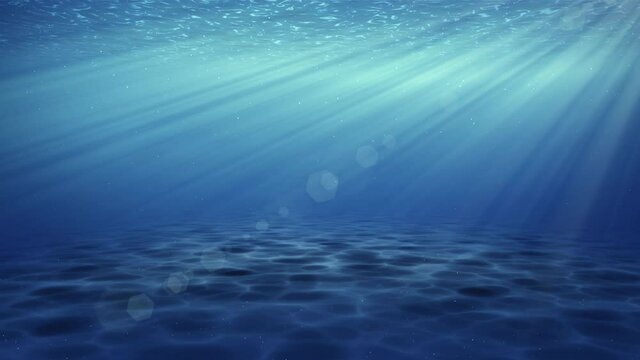 under water ocean sea loop animation