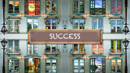 Street Sign to Successs