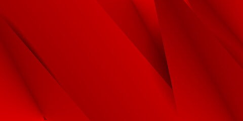 Obraz premium Abstract lines pattern technology on red gradients background
