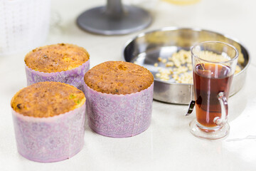 Кекс, пасха, пирожное, торт, чай.