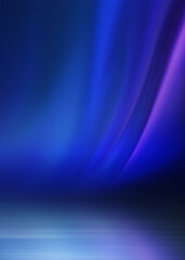 Dark abstract background with ultraviolet neon glow. Blurry neon