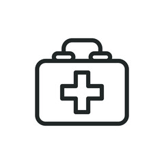 First aid kit icon