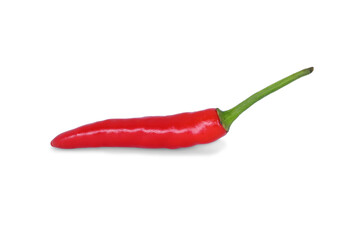 chili pepper isolated on a white background Clipping Path