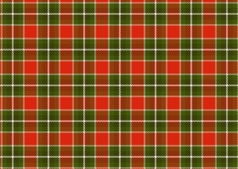 クリスマス風タータンチェック xmas design tartan check background