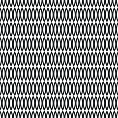 Seamless vector black and white pattern. Geometric background for fabric, textile, wrapping etc.