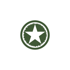 Military Wave Logo Template vector symbol