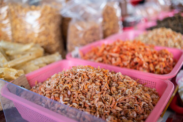 Nutritious and delicious dried sea prawns