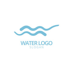Water wave icon vector illustration design