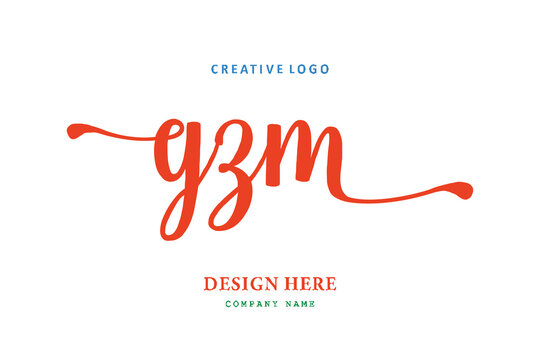 GZM lettering logo is simple, easy to understand and authoritative