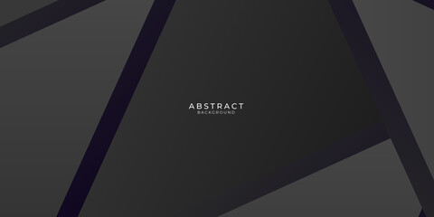 Abstract dynamic black with triangle style background design. Graphic design template