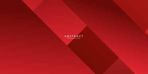 Obraz premium Red polygonal abstract background. geometric illustration with gradient. background texture design for poster, banner, card and template. Vector illustration 