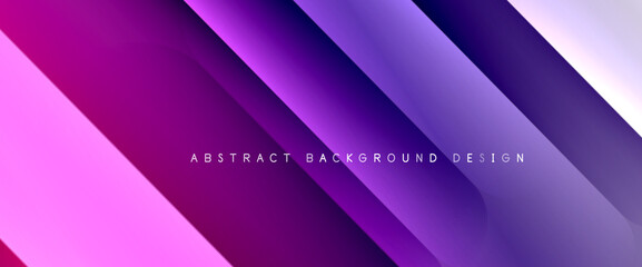 Fluid gradients with dynamic diagonal lines abstract background. Bright colors with dynamic light and shadow effects. Vector wallpaper or poster