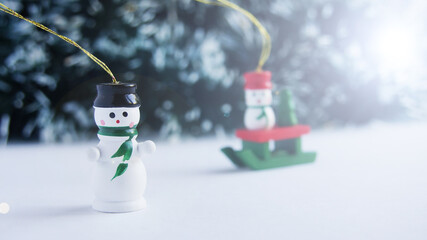 christmas toy snowman