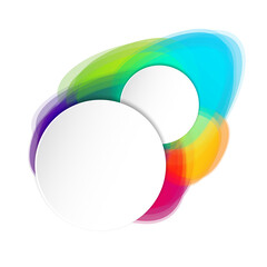 Fototapeta premium Modern round or circles abstract banners overlay. Graphic banners concept vector design EPS10.