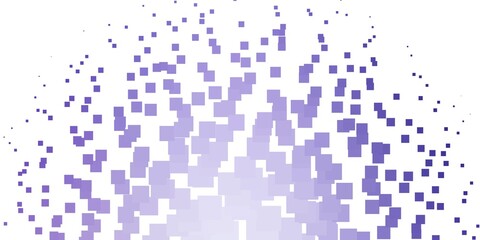 Light Purple vector pattern in square style.