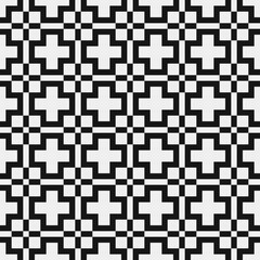 Abstract Cross Pattern Dots Logo generative computational art illustration