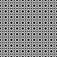 Abstract Cross Pattern Dots Logo generative computational art illustration