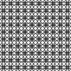 Abstract Cross Pattern Dots Logo generative computational art illustration