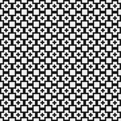 Abstract Cross Pattern Dots Logo generative computational art illustration