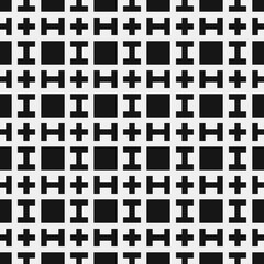 Abstract Cross Pattern Dots Logo generative computational art illustration