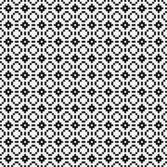 Abstract Cross Pattern Dots Logo generative computational art illustration