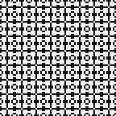 Fototapeta premium Abstract Cross Pattern Dots Logo generative computational art illustration