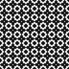 Fototapeta premium Abstract Cross Pattern Dots Logo generative computational art illustration