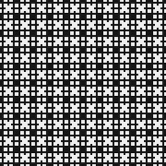 Fototapeta premium Abstract Cross Pattern Dots Logo generative computational art illustration