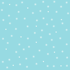 Christmas, winter seamless vector pattern.