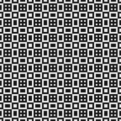 Fototapeta premium Abstract Cross Pattern Dots Logo generative computational art illustration