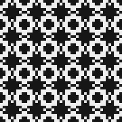 Abstract Cross Pattern Dots Logo generative computational art illustration