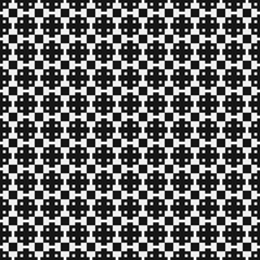 Fototapeta premium Abstract Cross Pattern Dots Logo generative computational art illustration