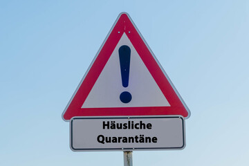 Häusliche Quarantäne