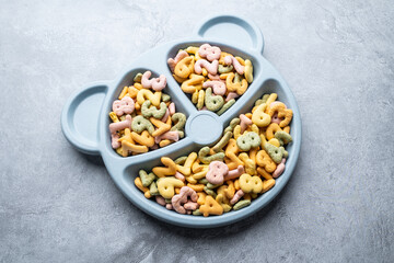 Nutritional high calcium colorful digital fruit and vegetable biscuits