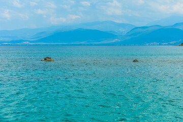 blue lagoon and blue sea