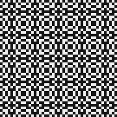 Fototapeta premium Abstract Cross Pattern Dots Logo generative computational art illustration