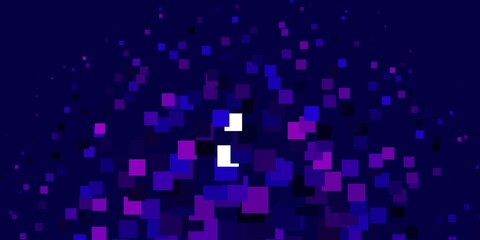 Light Pink, Blue vector template with rectangles.