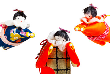 雛人形（おかたごろ）と這い子人形