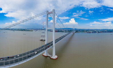 Nansha bridge, Guangzhou City, Guangdong Province, China