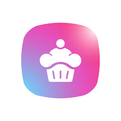 Cupcake - Mobile App Icon