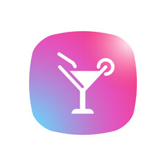 Cocktail - Mobile App Icon