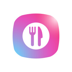 Restaurant Menu - Mobile App Icon